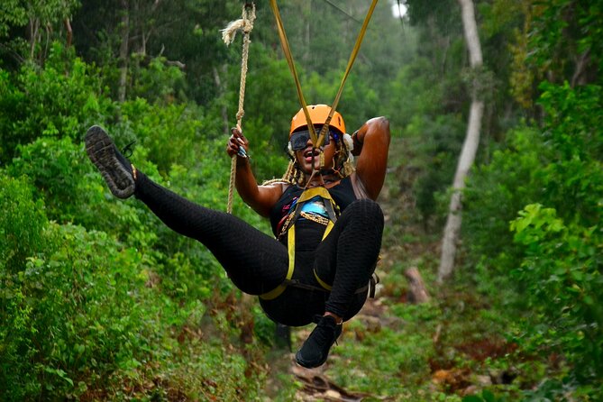 Maya Adrenaline Tulum: Cenote + 5 Ziplining + ATV Adventure - The ATV ride through the jungle