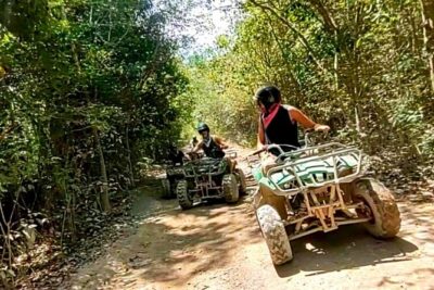 Cenote + 5 Ziplining + ATV Adventure