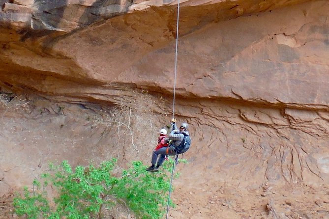 Moab Rappeling Adventure: Medieval Chamber Slot Canyon - A canyon adventure, not just two rappels