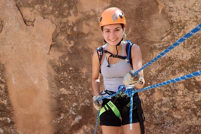 Moab Rappeling Adventure: Medieval Chamber Slot Canyon - The Grandstaff Canyon walk to the Colorado River