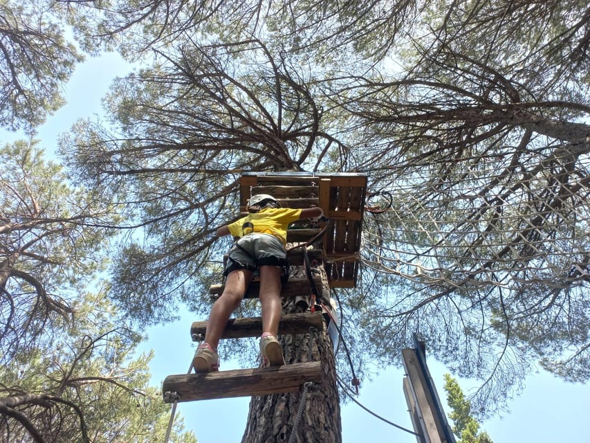 Monti Rossi Adventure Park Entry Ticket - Choosing among nine courses