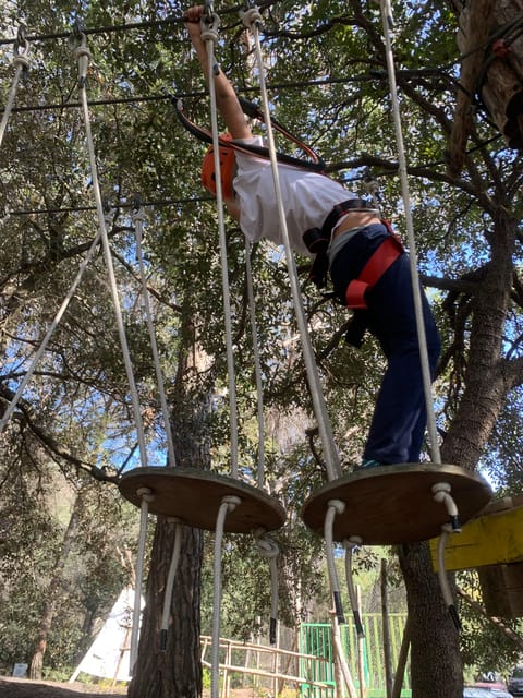 Monti Rossi Adventure Park Entry Ticket Full - How the aerial games actually feel