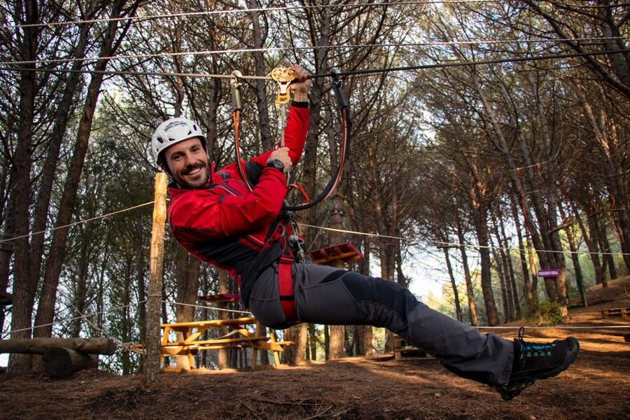 Monti Rossi Adventure Park Entry Ticket - What happens during the two-hour visit