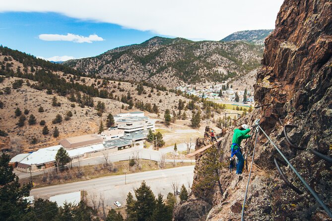 Mount Blue Sky Via Ferrata Climbing Experience in Idaho Springs - Weather can change what you get