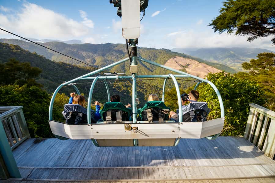 Nelson: Cable Bay Adventure Park Skywire Experience - How the 90-minute schedule works