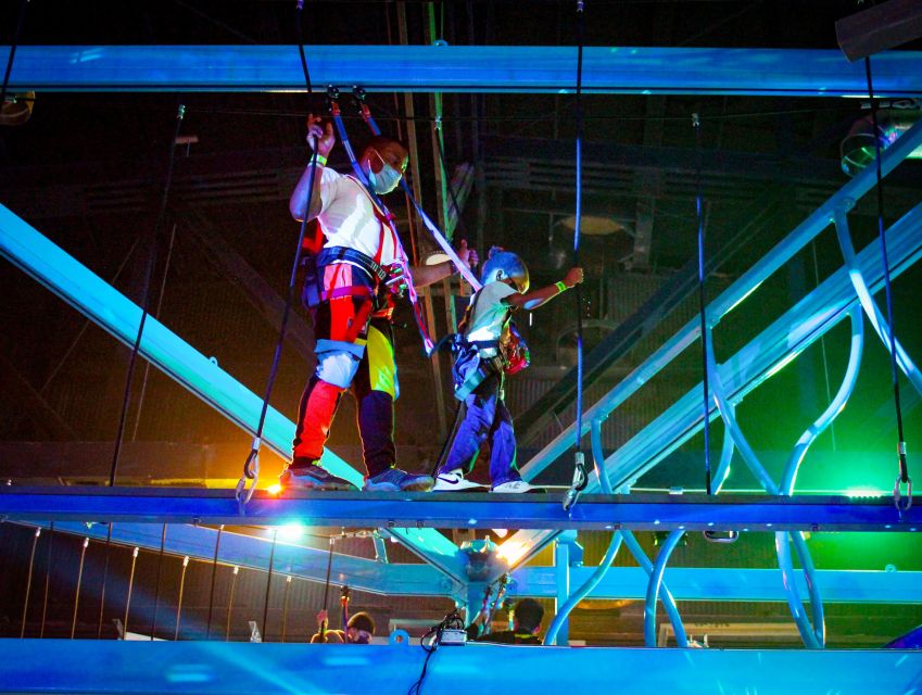 New York: Area 53 NYC Adventure Park Experience - Rock climbing offers the clearest skill-based challenge