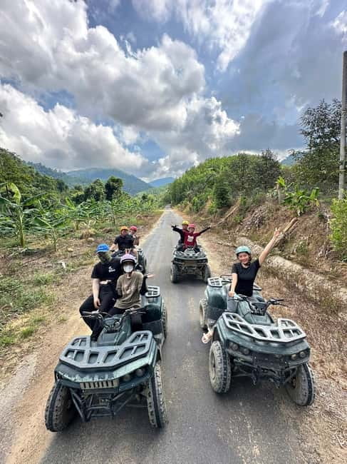 Nha Trang: ATV Extreme Tour at Kong Forest - Zipline and stream time