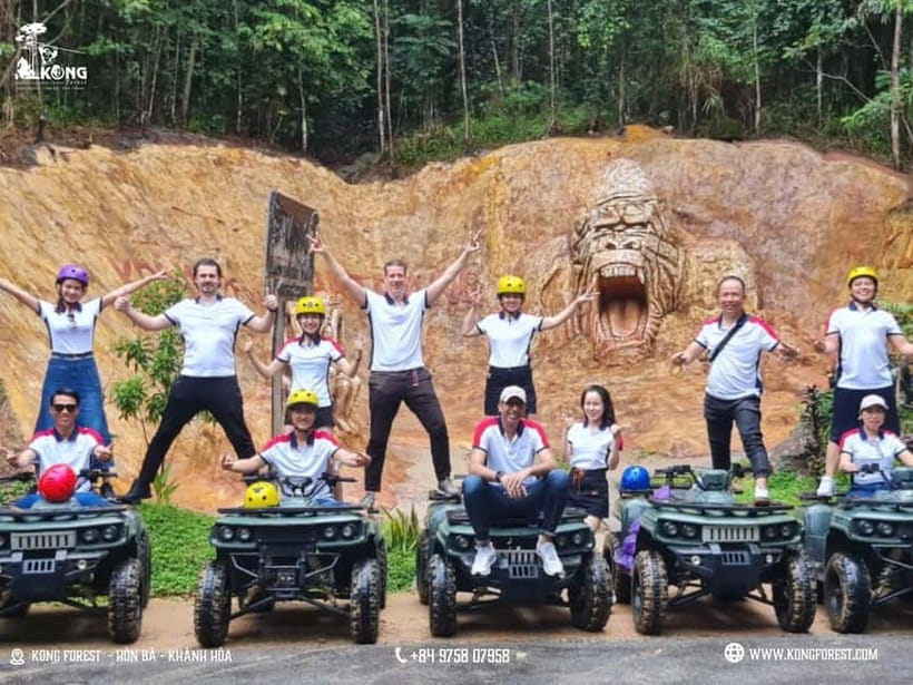 Nha Trang: ATV Extreme Tour at Kong Forest - Lunch, drinks, and the midday pause