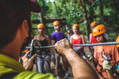 Adventure park in an exceptional natural setting