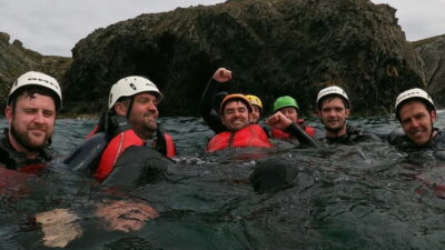 Extreme Coasteering with Cliff Climbing & Jumps
