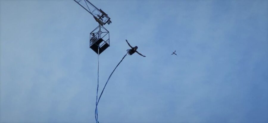 Novalja: Zrce Beach Bungee Jumping Experience - Daylight views or a nighttime party setting