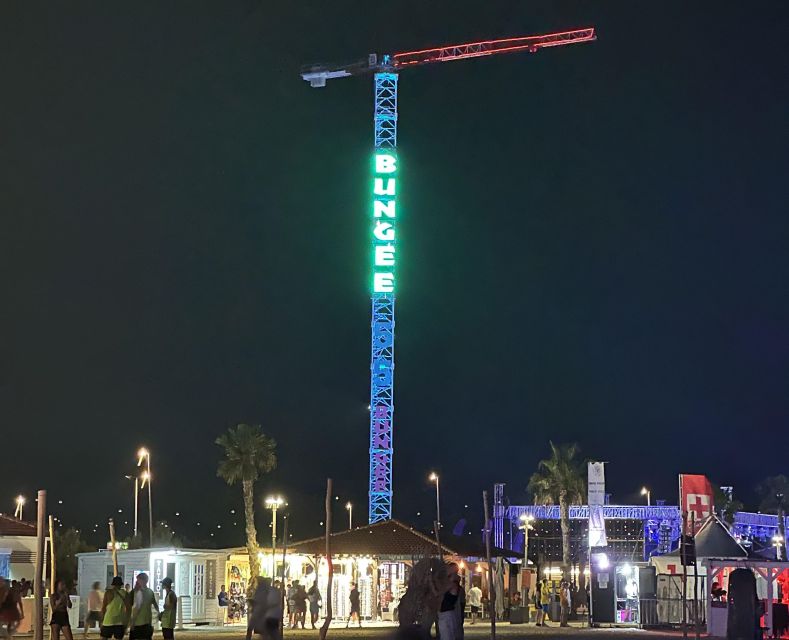Novalja: Zrce Beach Bungee Jumping Experience - Safety rules and who should skip it