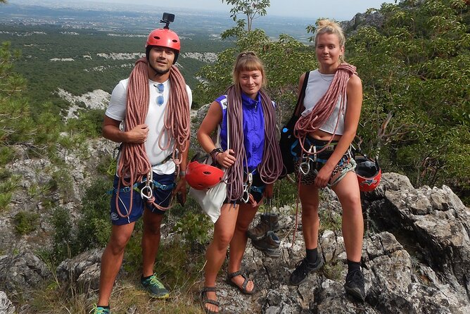 Olympus Rock Climbing Course and Via Ferrata - Agia Kori: the setting for the climbing field