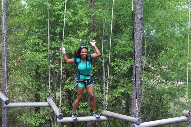 Orlando Tree Trek Adventure Park - Six courses, rising difficulty, and the final zipline