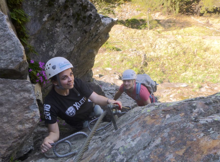 Ötztal: Via Ferrata Climbing at Stuibenfall - What the four-hour schedule feels like