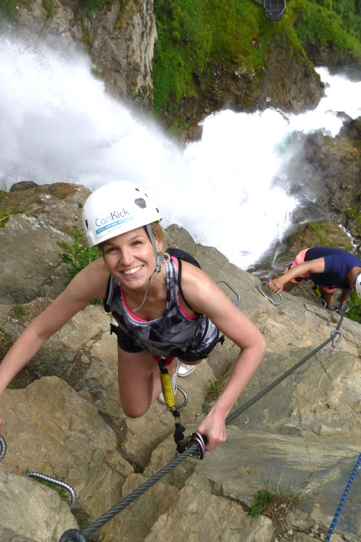 Ötztal: Via Ferrata Climbing Tour at Lehner Waterfall - The safety briefing matters more than the scenery