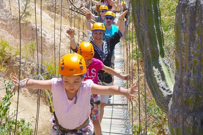 Outdoor Adventure includes Zip-line, Rappelling, Suspension Bridge & more - Key points at a glance