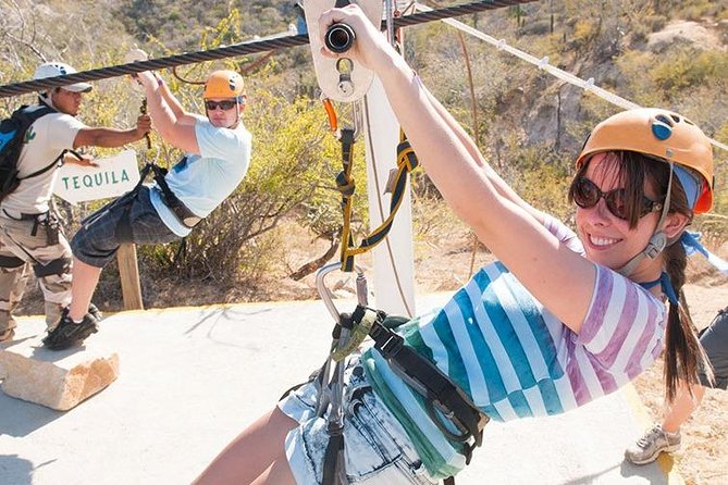 Outdoor Adventure includes Zip-line, Rappelling, Suspension Bridge & more - The zip line finishes with speed, not a race