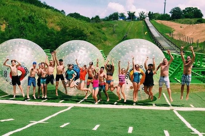 Outdoor Gravity Park Zorbing Admission Ticket in Pigeon Forge - What actually happens at Outdoor Gravity Park