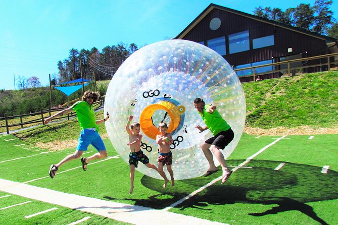 Outdoor Gravity Park Zorbing Admission Ticket in Pigeon Forge - Choosing among the three OGO rides