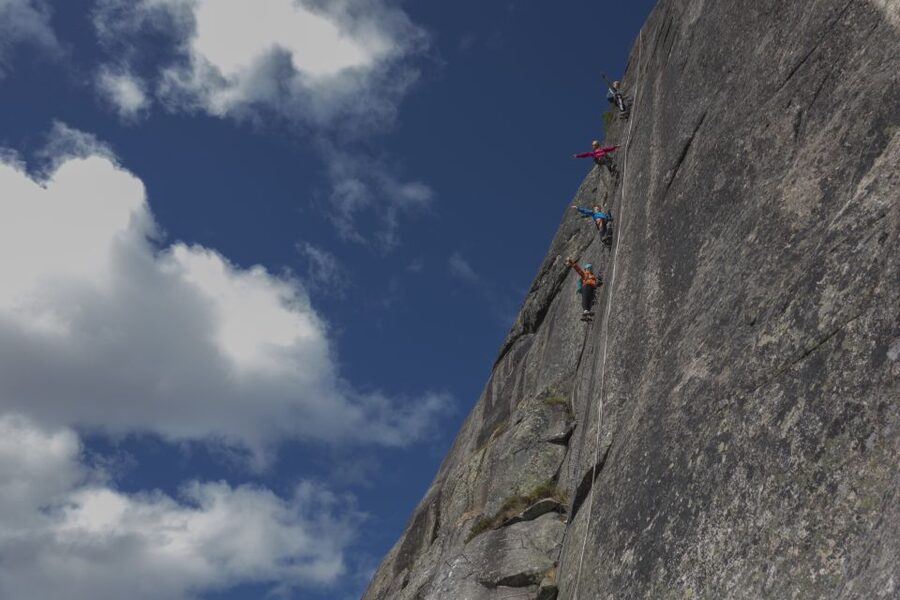 Overnight: Trolltunga Via Ferrata Sky Ladder Glamping - Climbing 250 meters on the Sky Ladder