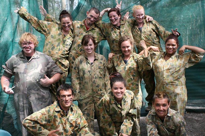Paintball extreme fun, excitement and all out adrenaline pumping experience - Five paintball games in the Sunshine Coast bushland
