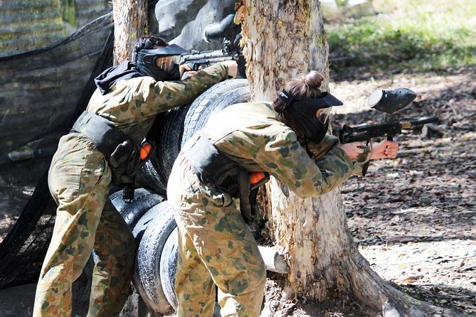 Paintball extreme fun, excitement and all out adrenaline pumping experience - A good fit for birthdays and team days
