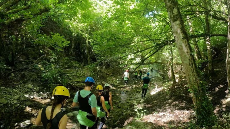 Papigo Zagori: Nefeli Gorge Canyoning - Moving through the gorge by water and rock