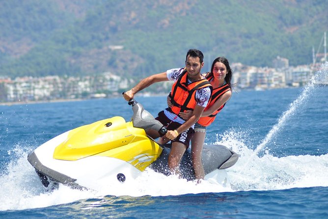 Parasailing Water Activity.. (Full Adrenaline) - Optional jet skis and other beach activities