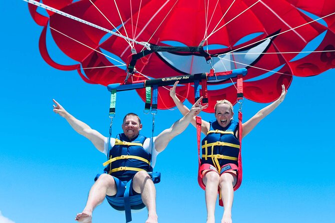 Parasailing Water Activity.. (Full Adrenaline) - Safety instructions and the boat launch