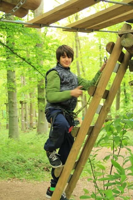 Paris : Sherwood Parc - Biggest Adventure Park Entry Ticket - The Sherwood Treck zip line is the headline attraction