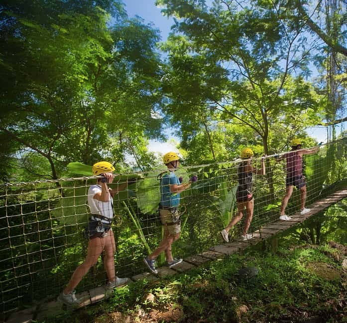 Phuket: Jungle Xtreme Adventure Park Entry Ticket - What the free-fall jump feels like