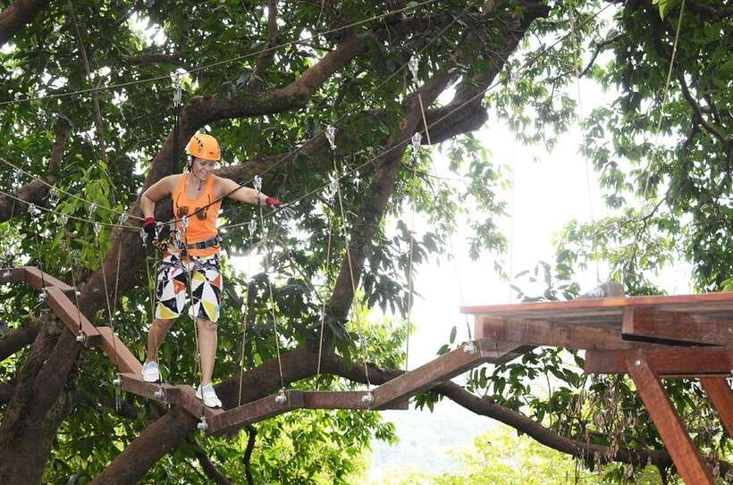 Phuket: Tickets to Zipline & Aerial Adventure Parks - Climbing above Soi Ao-Yon Khaokhad