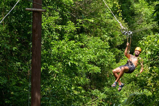 Playa del Carmen Cenote Tour: Snorkeling, Rappelling and Ziplining - The cave swim: clear water and a short underground route