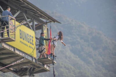 Bungee Jumping Experience Near Annapurna