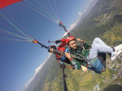 Paragliding, Bungy Jump and Zipline Combo Adventure