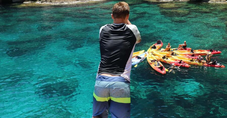 Pollença: Kayak and Coasteering Cliff Jumping - Key points at a glance