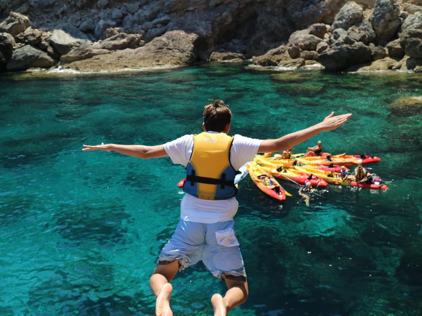 Pollença: Kayak and Coasteering Cliff Jumping - Why this Cala Sant Vicenç route is more than a kayak trip