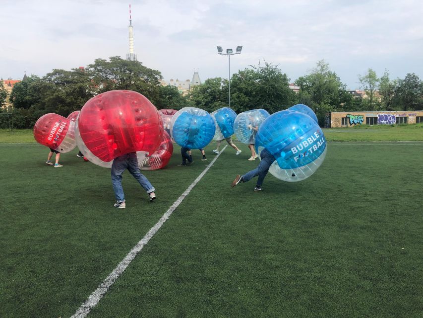 Prague: Bubbles football - Zorb Football in centrum - Key points at a glance