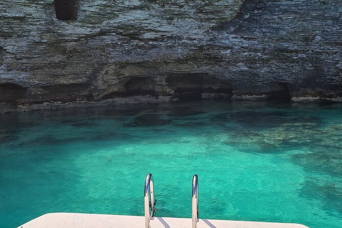 Private Bermuda Boat Charter Cliff Jumping, Islands & Sightseeing - Mangrove Bay for swimming and a slower hour