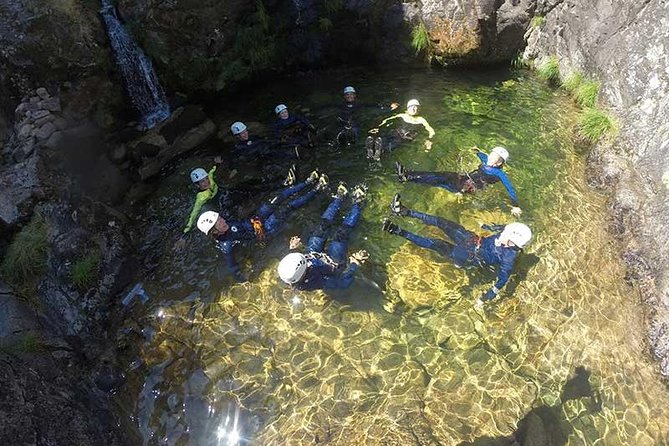 Private Canyoning Adventure from Porto - Getting fitted with wetsuit, boots, and safety gear