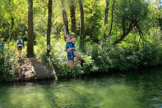 Private Cetina rafting trip|Cave exploring|Cliff jumping & more - Cave exploring and the first river stops