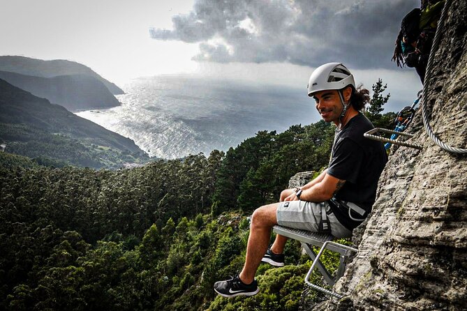 Private Climbing Experience Via ferrata Senda do Santo - Your safety briefing and first staples