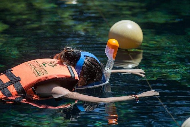 Private Coba & Jungle Adventure: Zipline, Rappel & Cenote - Snorkeling in the cenote