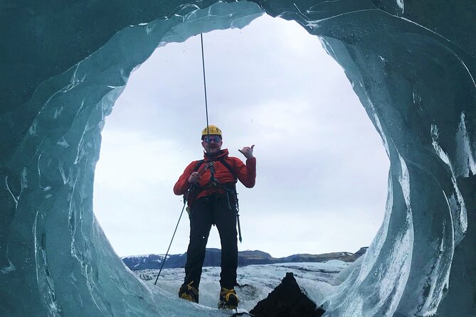 Private Extreme Encounter w/ ropes on Sólheimajökull Glacier - Ice climbing and fixed-line crossings