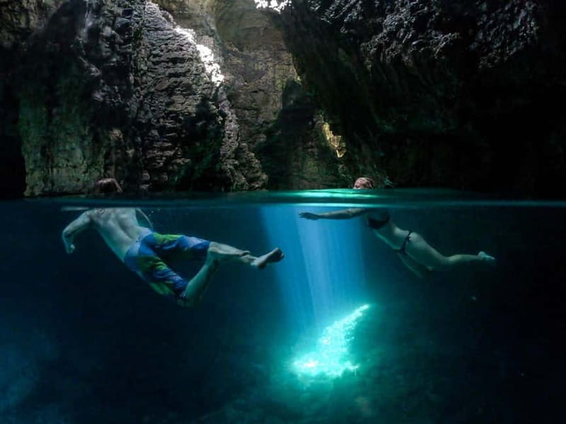 Pula: Cave Kayak, Snorkeling, Cliff Jumping All-in-one Tour - Snorkeling, swimming, and the optional cliff jump