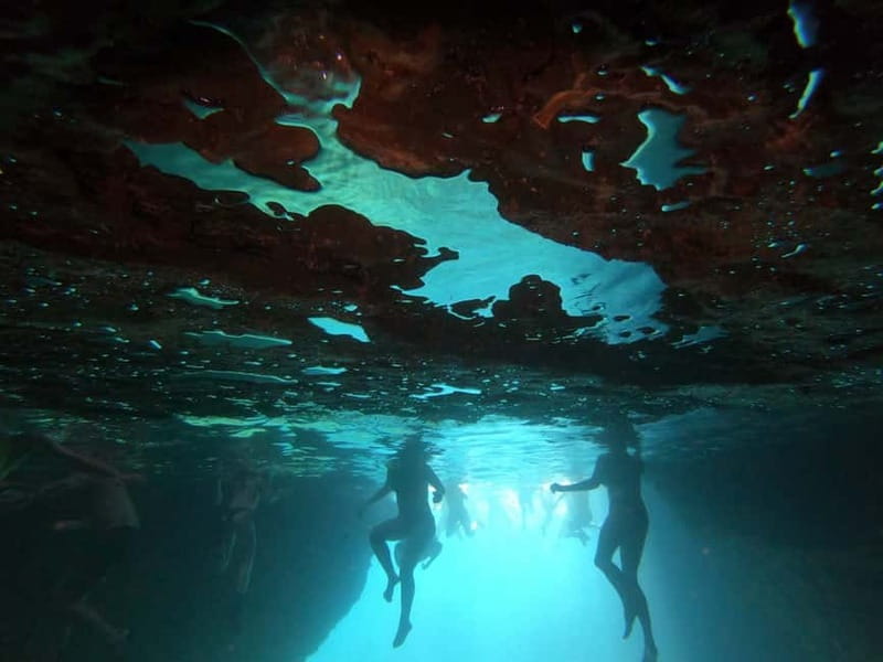 Pula: Cave Kayak, Snorkeling, Cliff Jumping All-in-one Tour - Reaching Kolombarica Sea Cave by kayak