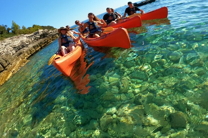Pula Kayak Tour-Cliff jumping,snorkeling& free GoPro pictures - Is the $60.47 price good value?