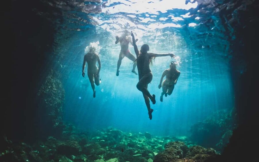 Pula: Kayaking,Snorkeling, Cliff jumping Tour with Wetsuit - Four more paddle sections keep the route active