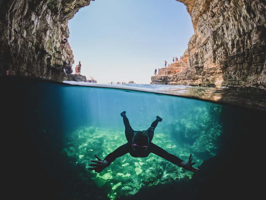 Pula: Kayaking,Snorkeling, Cliff jumping Tour with Wetsuit - Cliff jumping is optional, not a requirement